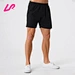 black stretch shorts